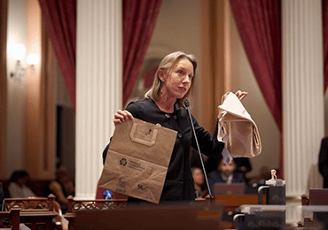 The Latest! California Passes Plastic Bag Ban, Offers Only Paper Bags